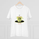 White PC Cotton Bengali Designs Men's T-shirt, half sleeve round neck with 180GSM thread count