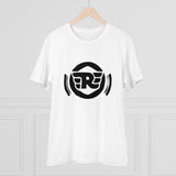 White PC Cotton Bike Ride Design T-Shirt (180GSM), men's casual wear for bike rides