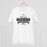 White PC Cotton Men's Bike Ride Design T-shirt (Half sleeve), casual occasion wear