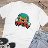 White PC Cotton Mamsab Printed Men's T-Shirt (180GSM), casual occasion wear