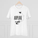 White PC Cotton Explore The Unseen printed men's t-shirt, half sleeve with round neck, 180GSM thread count for casual occasions