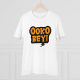 White PC Cotton Telugu Design Half Sleeve T-Shirt for Men, casual occasion