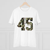 White PC Cotton Men's New York City Printed Half Sleeve T-Shirt (180GSM), casual wear with vibrant city design