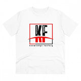 White PC Cotton Knowledge Factory printed men's t-shirt (180GSM), half sleeve, round neck, casual wear