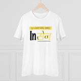 White PC Cotton U Drive Me In Sen Printed Men's T-Shirt (180GSM), casual wear with half sleeves