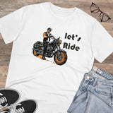 White PC Cotton Explore The Unseen printed men's T-shirt (180GSM), half sleeve round neck for casual occasions