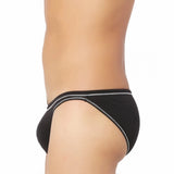 Black bamboo spandex men's underwear - UV protection, sweat-resistant, non-returnable, ultra-fresh fabric