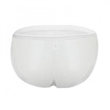 Men's Mesh Power Net Men Transparent Briefs Underwear (White)
