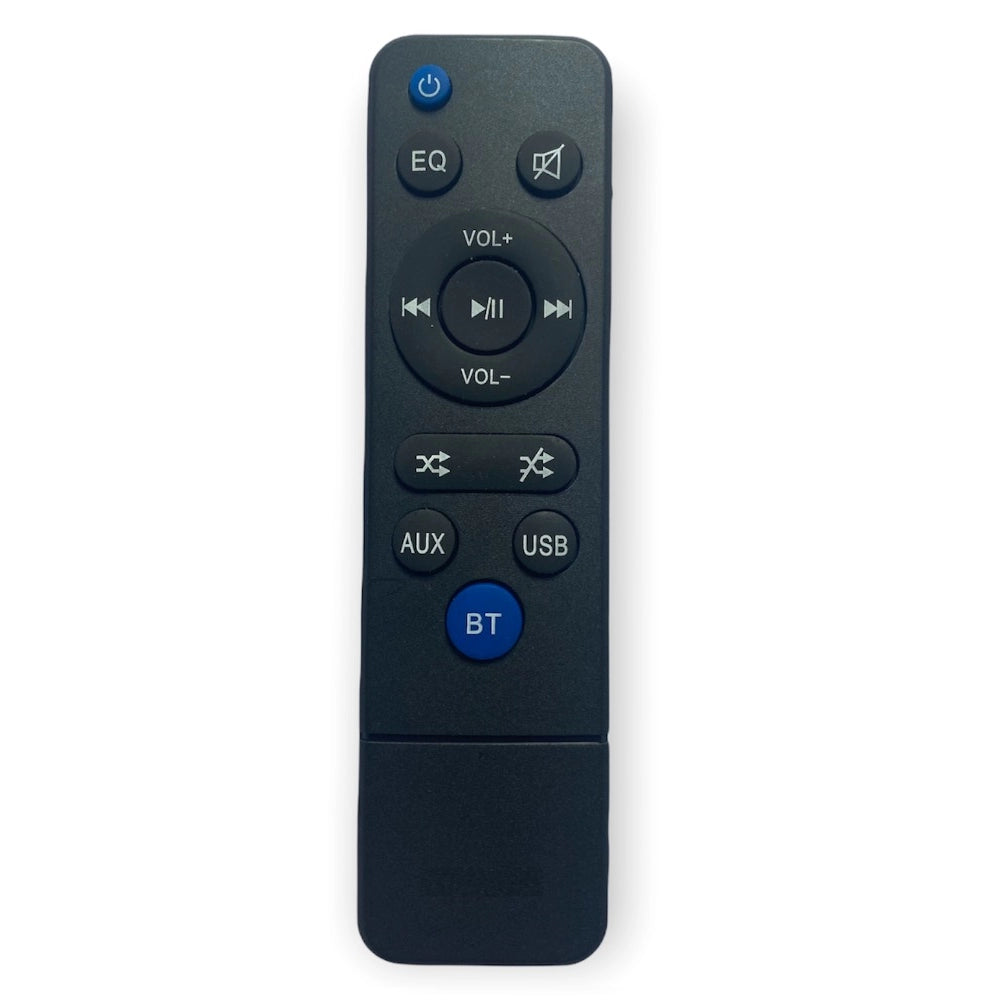Home Theatre Remote No. 884, lightweight IR infrared remote compatible with Panasonic home theatre system (same model only). Ergonomic design for easy use and long-range operation from any room corner