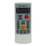 Multi-colored infrared remote compatible with Haier AC, long-distance range 30 feet, ergonomic design for easy use