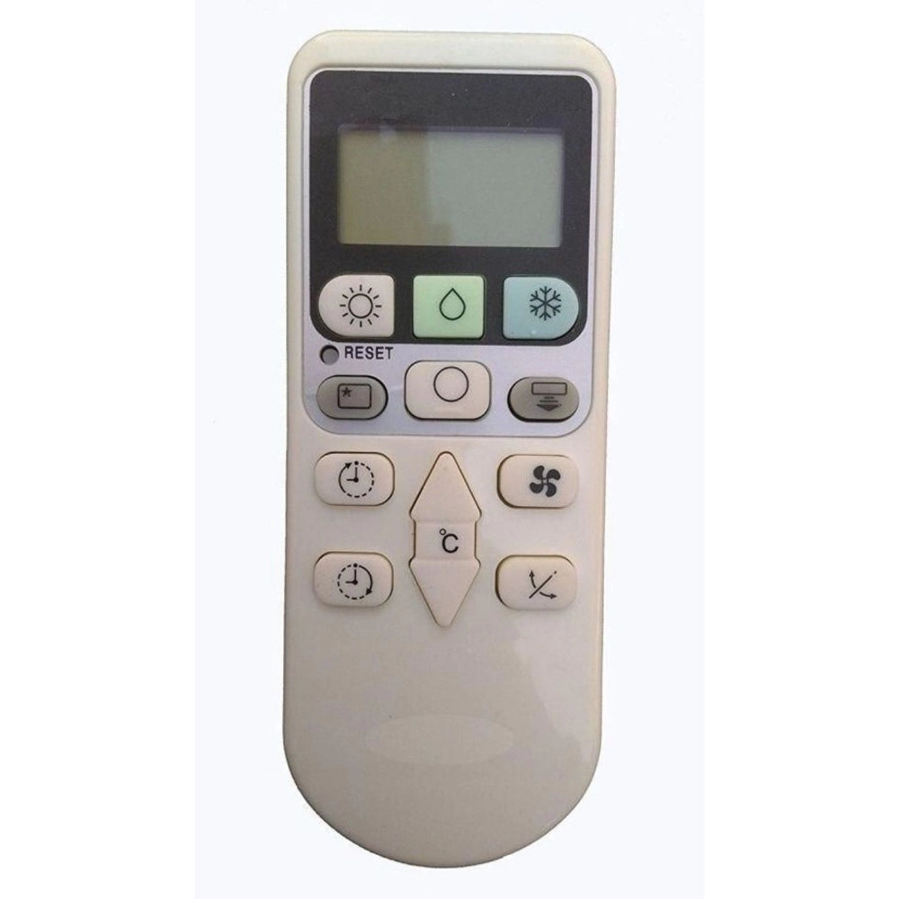 Multi-colored infrared remote compatible with Carrier AC, long range for comfortable control from sofa or bed
