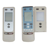 Multi-colored infrared remote compatible with Hitachi AC, long-range remote for easy device control from sofa or bed