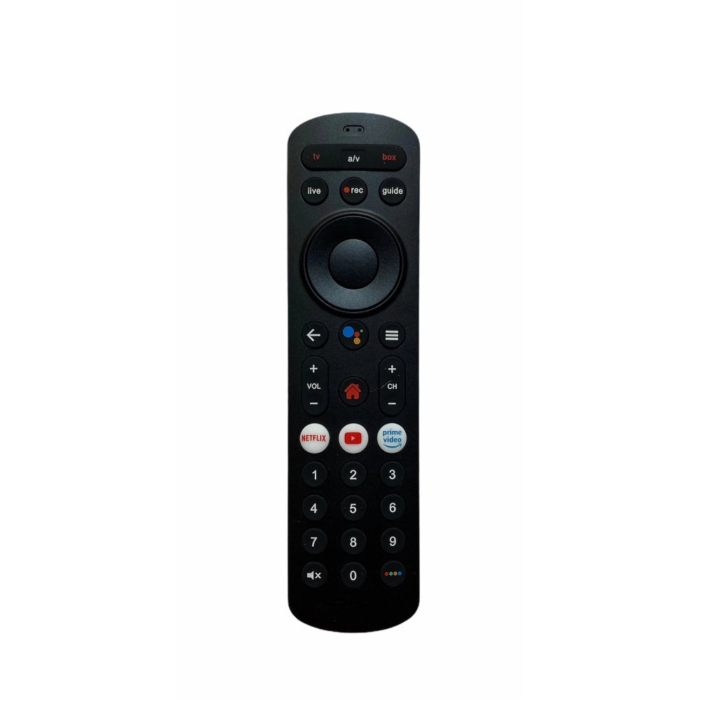 Multi-colored Infrared DTH Remote with Smart Functions, compatible with Airtel Xstream DTH Set Top Box (same model only), offers long-range control for easy device operation from any room corner. Ergonomic design ensures lightweight and easy grip