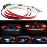 Multi-colored LED strip dicky light for car, waterproof, easy installation with 3M adhesive