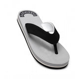 Grey rubber unisex slippers for ultimate comfort - ideal for casual wear