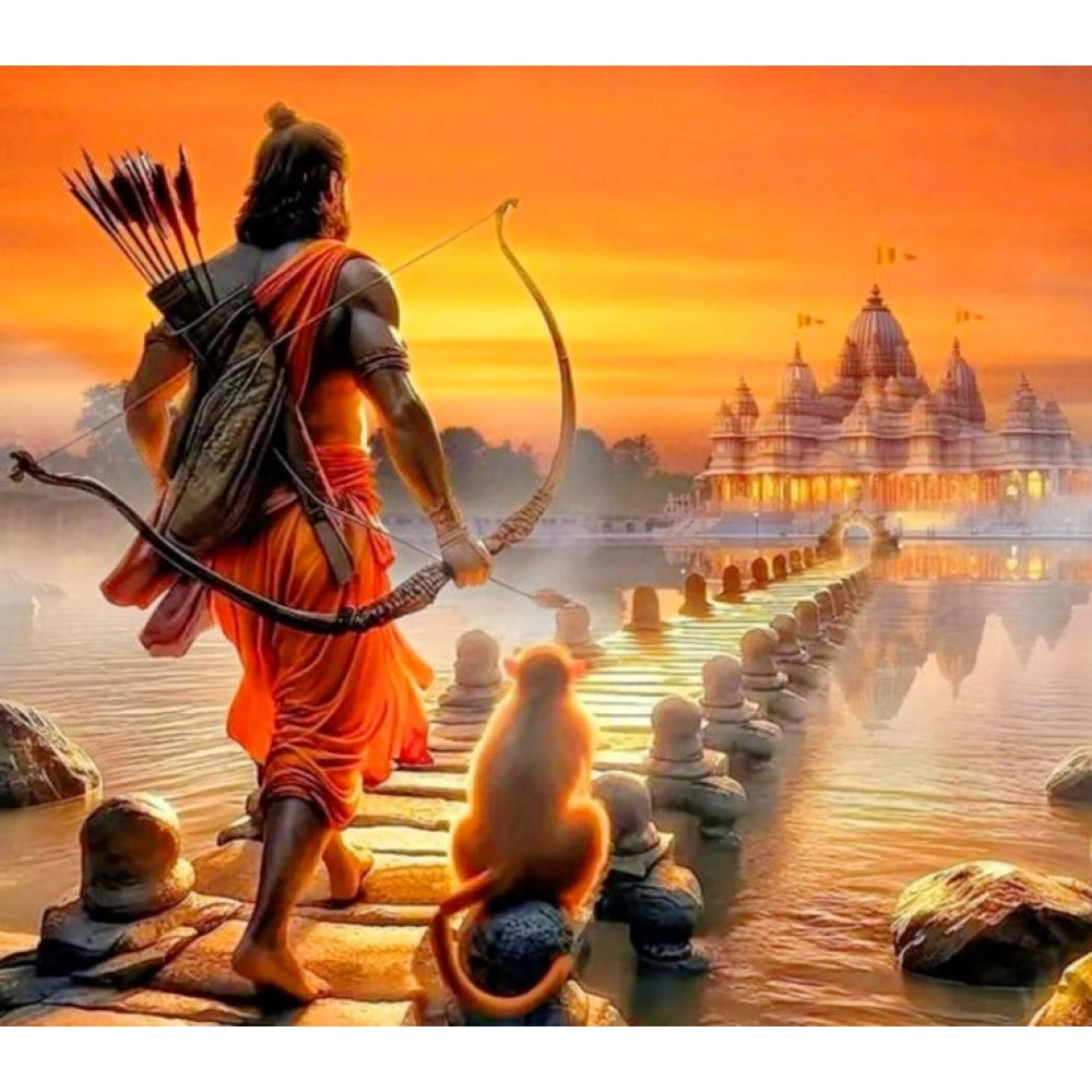 Printed Ram Mandir mobile case cover - high-quality, lightweight, protective case for all phone models with precisely cut openings for easy access