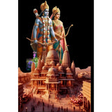 Printed Sita Ram hard mobile case cover - 100% brand new, lightweight, and scratch-resistant for all phones with perfectly shaped holes