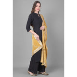 Gold velvet Gotta Patti dupatta, 2.25-2.50mtr length for festive occasions, women's fashion accessory