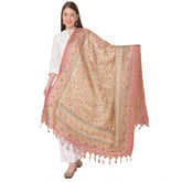 Art Silk printed pink dupatta, 2.25 to 2.50 mtr length for casual women occasions, may appear slightly different due to lighting and screen variations