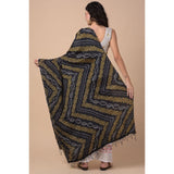 Multicolor Chanderi printed dupatta for women, 2.25-2.50m length, ideal for casual occasions
