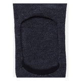 Dark grey cotton blended unisex casual no-show socks for men and women