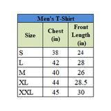 Men's Casual Cotton Printed Half Sleeve Round Neck T-Shirt (Green)