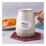 Assorted heat-resistant silicone table mats, durable, non-slip, dishwasher safe