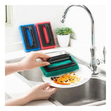 Assorted Alox handle tile scrubbers - versatile multipurpose brush for floor, wall, and sink cleaning