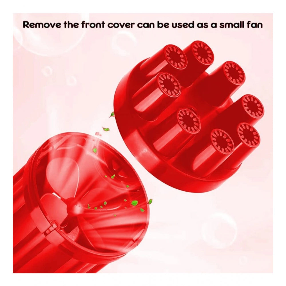Assorted color Electric Gatling Bubble Gun for Kids (8-hole), safe & fun toy for making bubbles