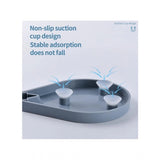 Assorted leaf-shape soap holders, self-draining bathroom accessory with suction cup base