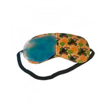 Multicolor printed polyester unisex eyemasks for everyday use, varies slightly from images