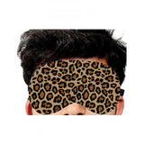 Multicolor printed polyester unisex eyemasks for everyday use, vibrant patterns on display