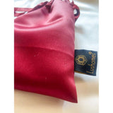 Maroon satin silk unisex eyemask for everyday use, solid design