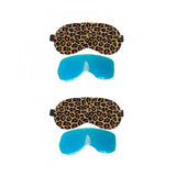Multicolor printed polyester unisex eyemasks for everyday use, vivid pattern