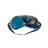 Blue printed polyester unisex eyemask for everyday use, ideal for sleep and relaxation
