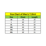 Men's casual mustard cotton round neck T-shirt with short sleeves, solid pattern & regular fit
