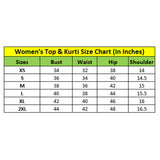 Women's Georgette Embroidery 3-4th Sleeve Round Neck Kurti with Dupatta Set (Green)