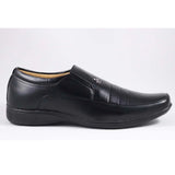 Men's Faux Leather Formal Shoes (Black)
