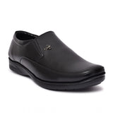 Men's Faux Leather Formal Shoes (Black)
