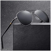 Multi-color metal aviator sunglasses with UV400 protection for unisex, versatile style