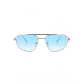 Multi-color metal aviator sunglasses with UV400 protection for unisex use, varying shades shown