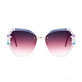 Metal square-framed multi-colored classic unisex UV400 protection sunglasses for outdoor activities