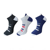 Multicolor unisex casual cotton printed ankle-length socks for everyday wear
