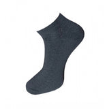 Multicolor unisex casual cotton printed ankle length socks set, vibrant design on display