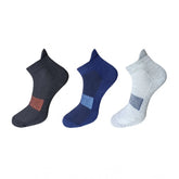 Multicolor unisex cotton printed ankle socks - 3 pair set for casual wear