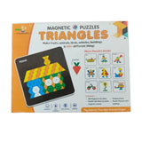 Magnetic Puzzle Triangle | Cardboard | Educational Toys| 3+ Years