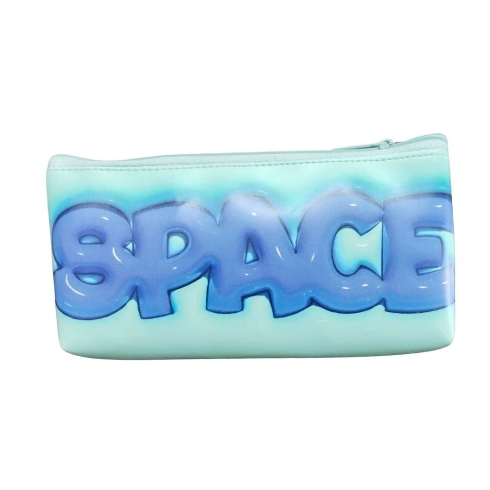 Assorted canvas astronaut pencil pouch for 3+ years, perfect stationery organizer for kids' school supplies