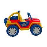 Assorted color plastic Jeep friction power toy for kids aged 1+, ideal gift, slow-moving for safe play