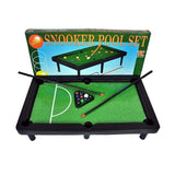 Assorted colored mini plastic snooker pool set for kids, 3+ years, indoor play