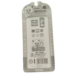 Assorted cartoon plastic stamps for children's creativity (3+ years), multiple designs available